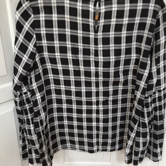Beach Lunch Lounge Black & White Plaid Tunic - Picture 13 of 16